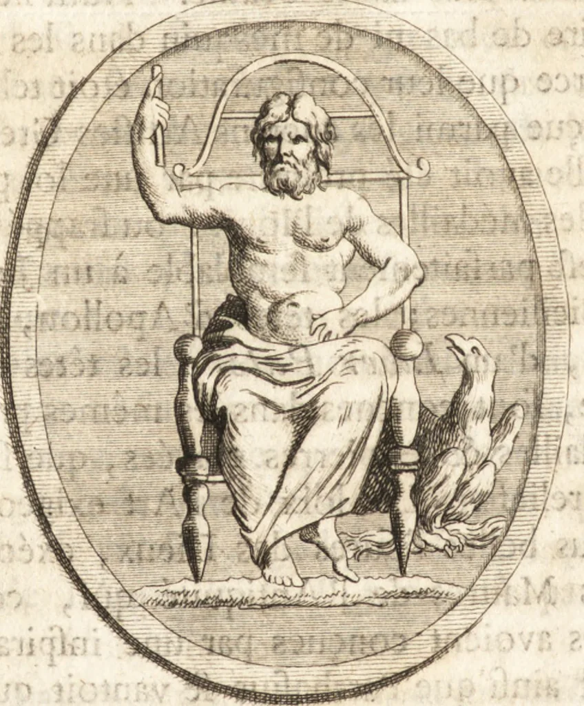 An illustration from Histoire de l'art de l'antiquité, 1781, leaf 95
