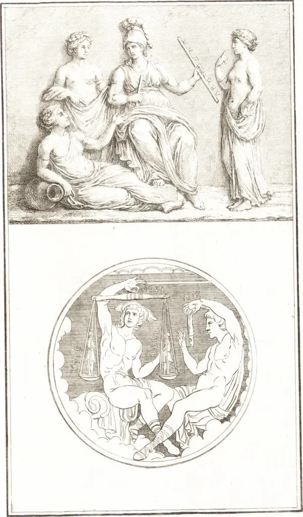 An illustration from Histoire de l'art chez les anciens, 1789, leaf 340