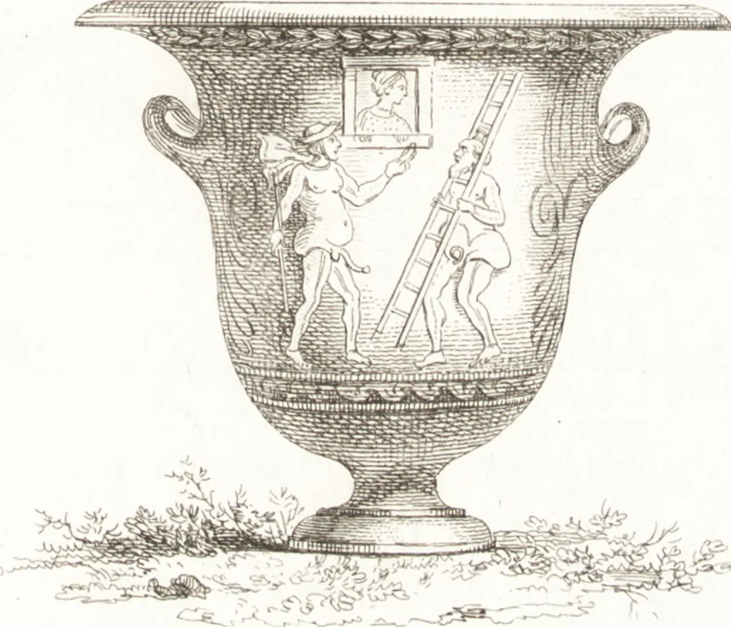 An illustration from Histoire de l'art chez les anciens, 1789, leaf 350