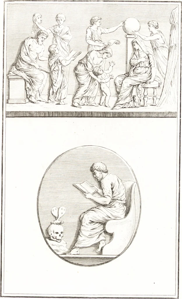 An illustration from Histoire de l'art chez les anciens, 1789, leaf 362