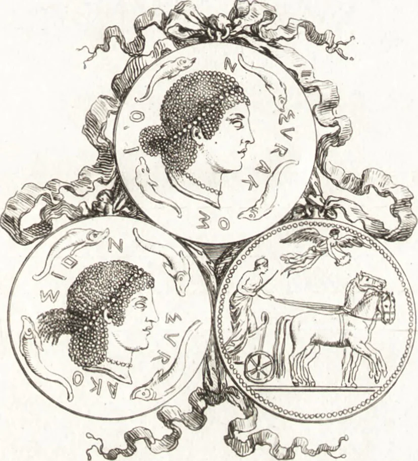 An illustration from Histoire de l'art chez les anciens, 1789, leaf 366