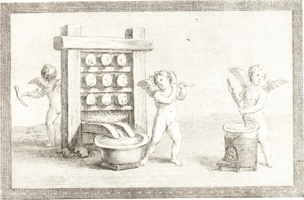 An illustration from Histoire de l'art chez les anciens, 1789, leaf 368