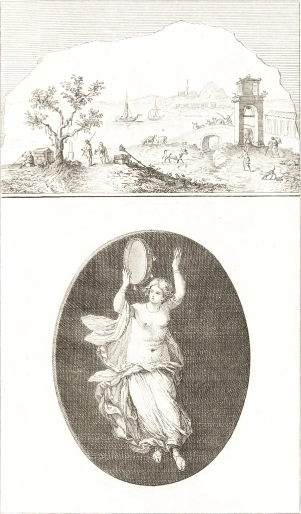 An illustration from Histoire de l'art chez les anciens, 1789, leaf 370