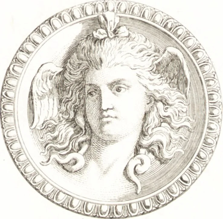 An illustration from Histoire de l'art chez les anciens, 1789, leaf 376