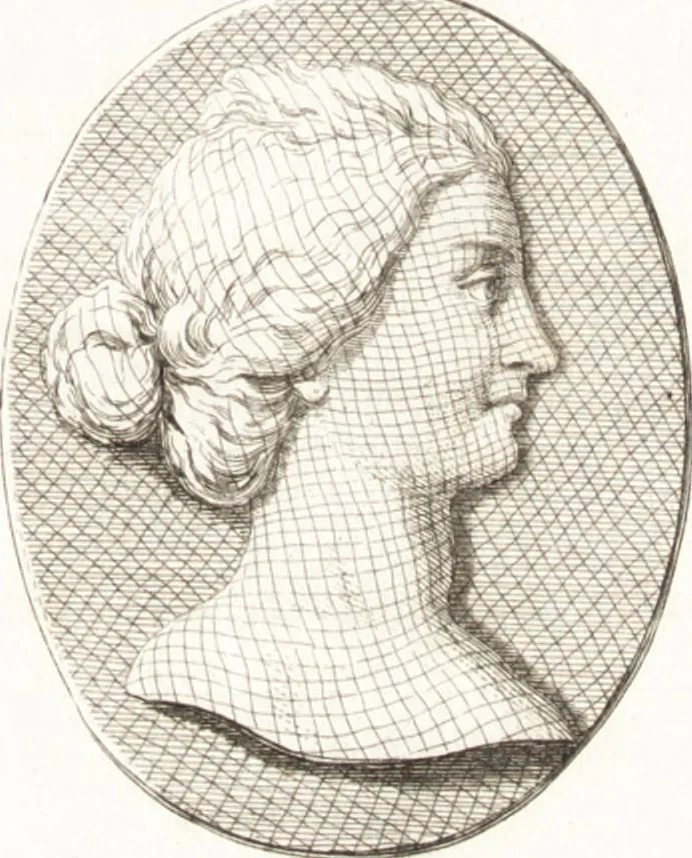 An illustration from Histoire de l'art chez les anciens, 1789, leaf 388