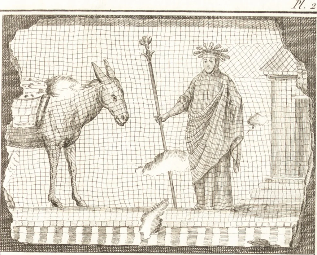An illustration from Histoire de l'art chez les anciens, 1789, leaf 390