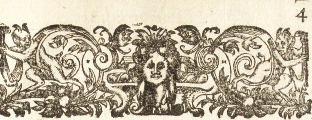 An illustration from Historia navigationis in Brasiliam quae et America dicitvr : qua describitvr avthoris navigatio, quaeque in mari vidit memoriae prodenda, Villagagnonis in America gesta : Brasiliensium victus & mores, à nostris admodum alieni, cum eorum linguae dialogo : animalia etiam, arbores atque herbae, reliquaque singularia & nobis penitus incognita, 1594, leaf 438