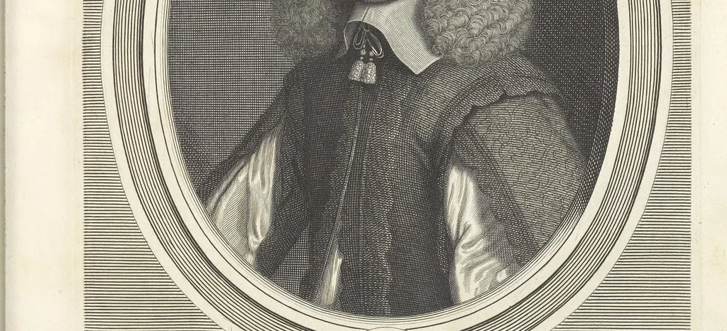 An illustration from Les hommes illustres qui ont paru en France pendant ce siecle : avec leurs portraits au naturel, 1696, leaf 164