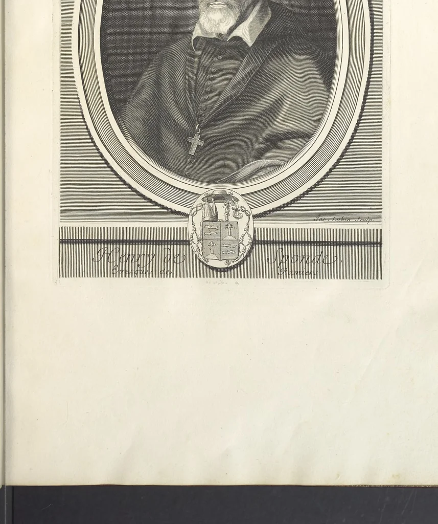 An illustration from Les hommes illustres qui ont paru en France pendant ce siecle : avec leurs portraits au naturel, 1696, leaf 26