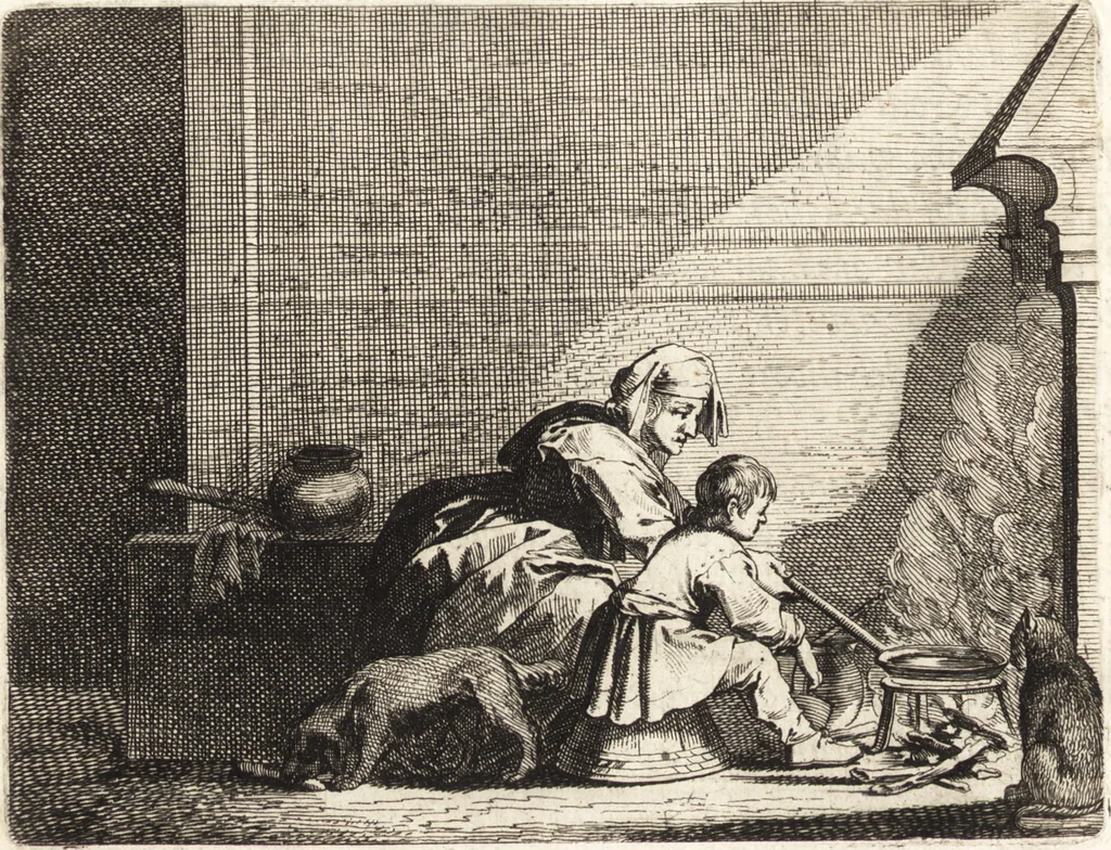 An illustration from Ian vander Veens Zinne-beelden, oft, Adams appel : verciert met seer aerdige const-plaeten : mitsgaders syne oude ende nieuwe ongemeene Bruydt-lofs, ende Zege-zangen, 1642, leaf 133