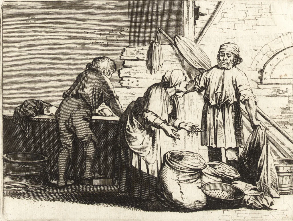 An illustration from Ian vander Veens Zinne-beelden, oft, Adams appel : verciert met seer aerdige const-plaeten : mitsgaders syne oude ende nieuwe ongemeene Bruydt-lofs, ende Zege-zangen, 1642, leaf 187