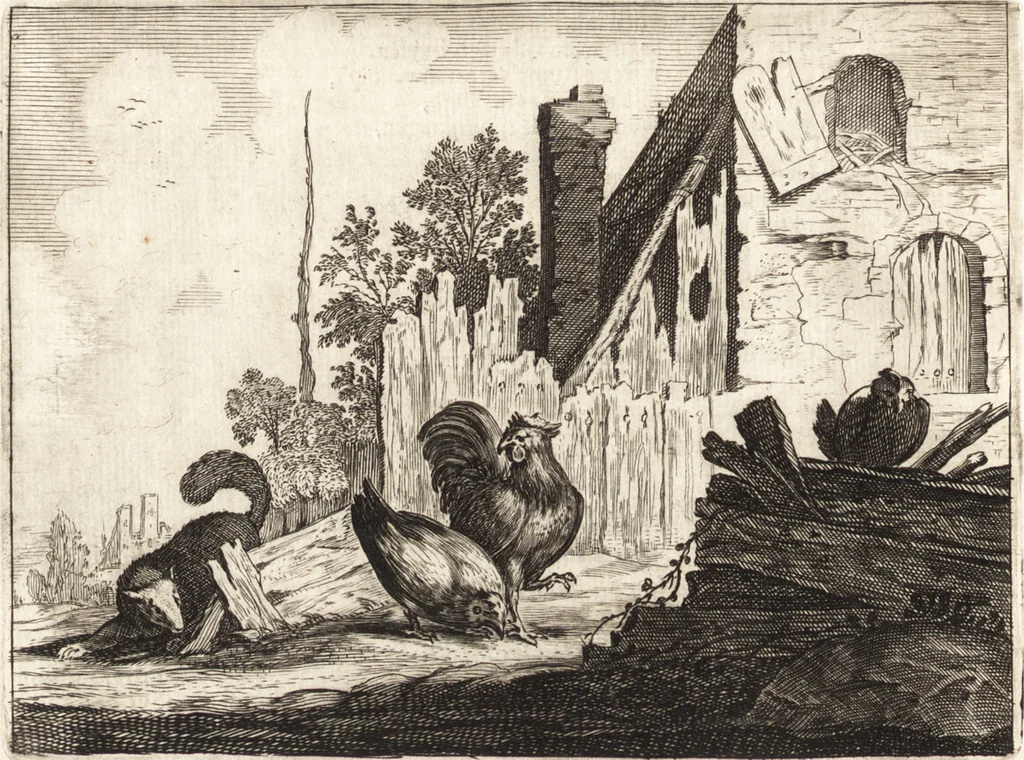 An illustration from Ian vander Veens Zinne-beelden, oft, Adams appel : verciert met seer aerdige const-plaeten : mitsgaders syne oude ende nieuwe ongemeene Bruydt-lofs, ende Zege-zangen, 1642, leaf 67