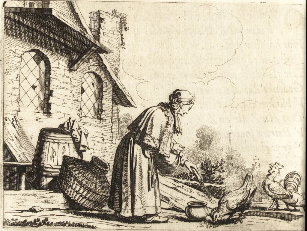 An illustration from Ian vander Veens Zinne-beelden, oft, Adams appel : verciert met seer aerdige const-plaeten : mitsgaders syne oude ende nieuwe ongemeene Bruydt-lofs, ende Zege-zangen, 1642, leaf 129