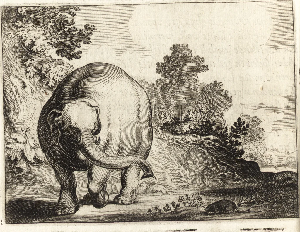 An illustration from Ian vander Veens Zinne-beelden, oft, Adams appel : verciert met seer aerdige const-plaeten : mitsgaders syne oude ende nieuwe ongemeene Bruydt-lofs, ende Zege-zangen, 1642, leaf 239