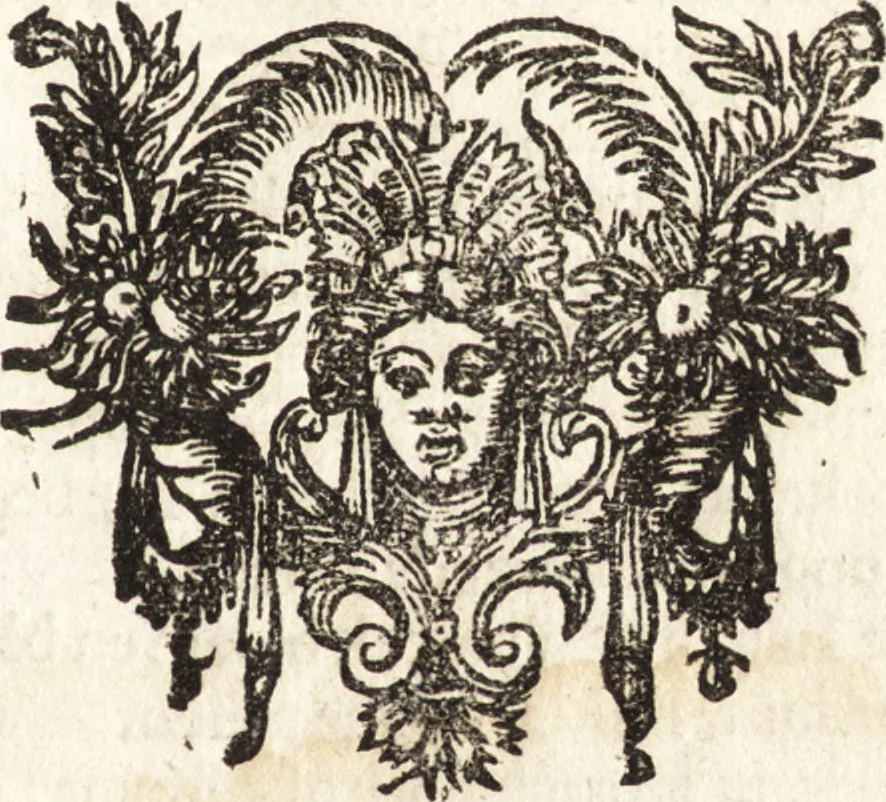 An illustration from Ian vander Veens Zinne-beelden, oft, Adams appel : verciert met seer aerdige const-plaeten : mitsgaders syne oude ende nieuwe ongemeene Bruydt-lofs, ende Zege-zangen, 1642, leaf 24