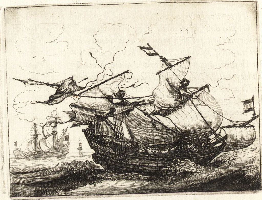 An illustration from Ian vander Veens Zinne-beelden, oft, Adams appel : verciert met seer aerdige const-plaeten : mitsgaders syne oude ende nieuwe ongemeene Bruydt-lofs, ende Zege-zangen, 1642, leaf 245