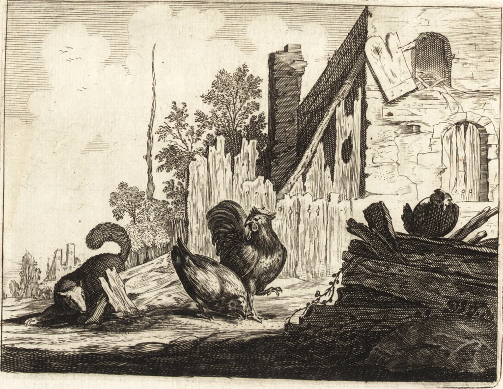 An illustration from Ian vander Veens Zinne-beelden, oft, Adams appel : verciert met seer aerdige const-plaeten : mitsgaders syne oude ende nieuwe ongemeene Bruydt-lofs, ende Zege-zangen, 1642, leaf 69