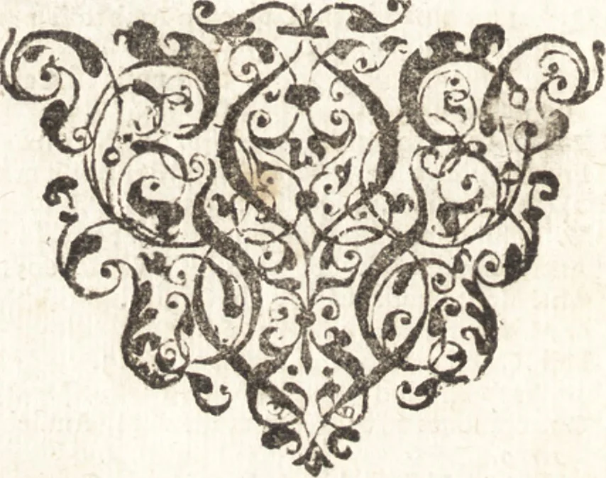 An illustration from Bibliotheca Heinsiana, sive, Catalogus librorum, quos magno studio & sumptu dum viveret, collegit vir illustris Nicolaus Heinsius, Dan. fil. : in duas partes divisus, 1682, leaf 667