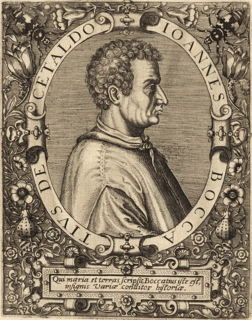 An illustration from Icones qvinqvaginta virorvm illustrium, doctrina & eruditione praestantium, 1597, leaf 103