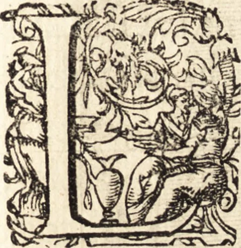 An illustration from Icones qvinqvaginta virorvm illustrium, doctrina & eruditione praestantium, 1597, leaf 132