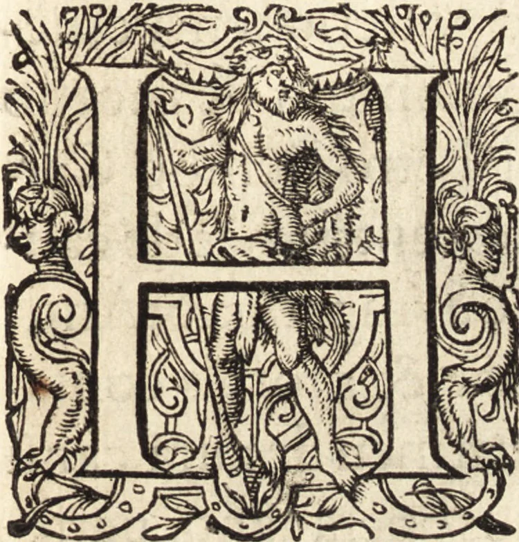 An illustration from Icones qvinqvaginta virorvm illustrium, doctrina & eruditione praestantium, 1597, leaf 136