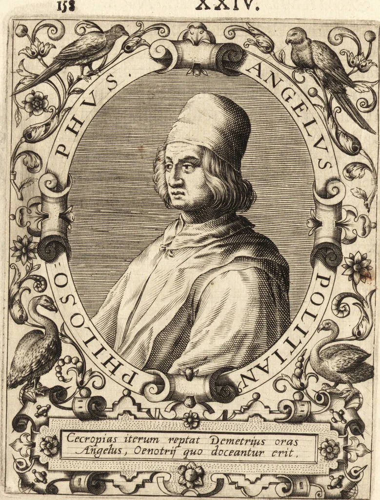 An illustration from Icones qvinqvaginta virorvm illustrium, doctrina & eruditione praestantium, 1597, leaf 165