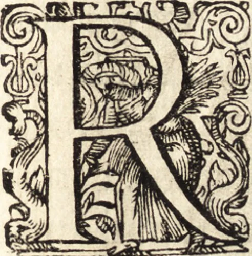 An illustration from Icones qvinqvaginta virorvm illustrium, doctrina & eruditione praestantium, 1597, leaf 180