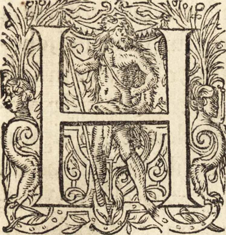 An illustration from Icones qvinqvaginta virorvm illustrium, doctrina & eruditione praestantium, 1597, leaf 184