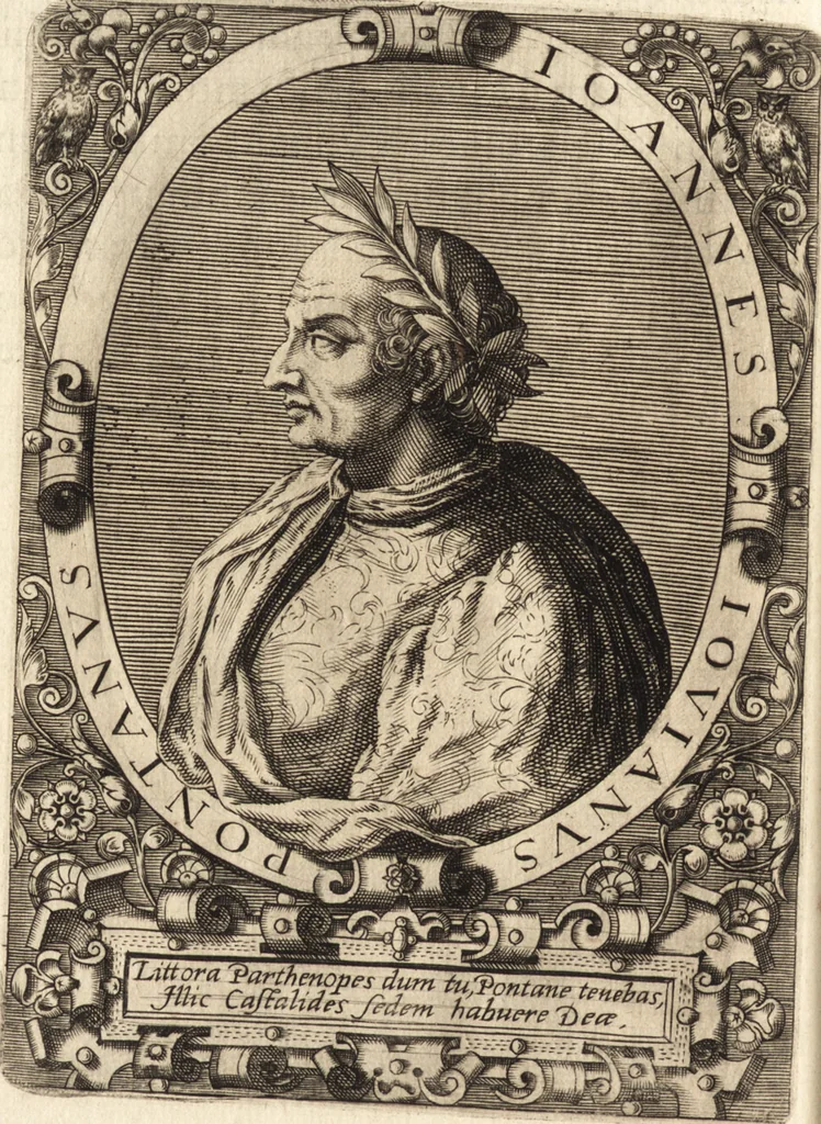 An illustration from Icones qvinqvaginta virorvm illustrium, doctrina & eruditione praestantium, 1597, leaf 205