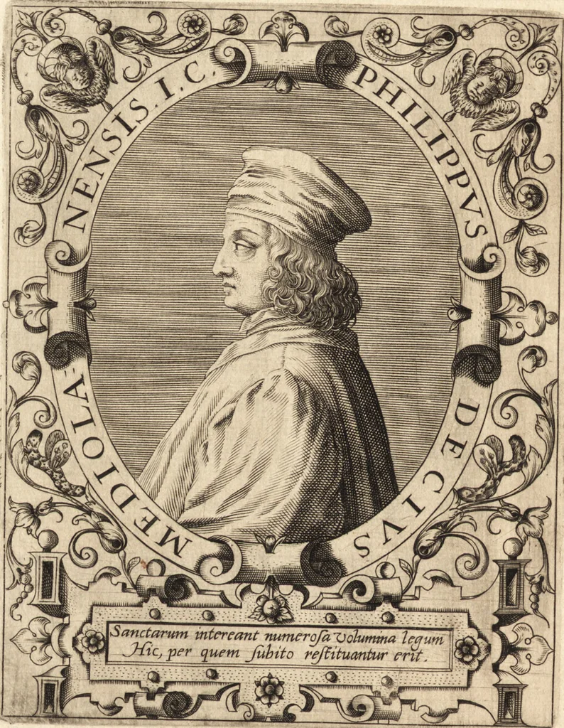 An illustration from Icones qvinqvaginta virorvm illustrium, doctrina & eruditione praestantium, 1597, leaf 213