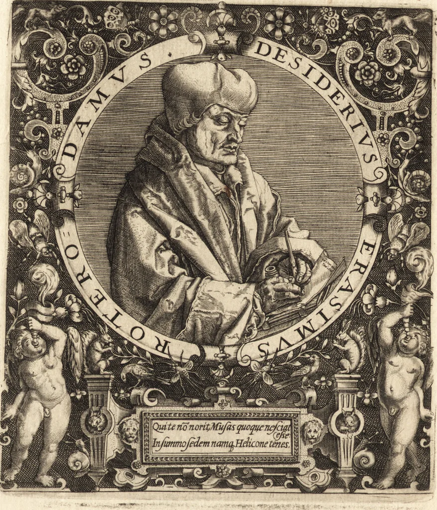 An illustration from Icones qvinqvaginta virorvm illustrium, doctrina & eruditione praestantium, 1597, leaf 227