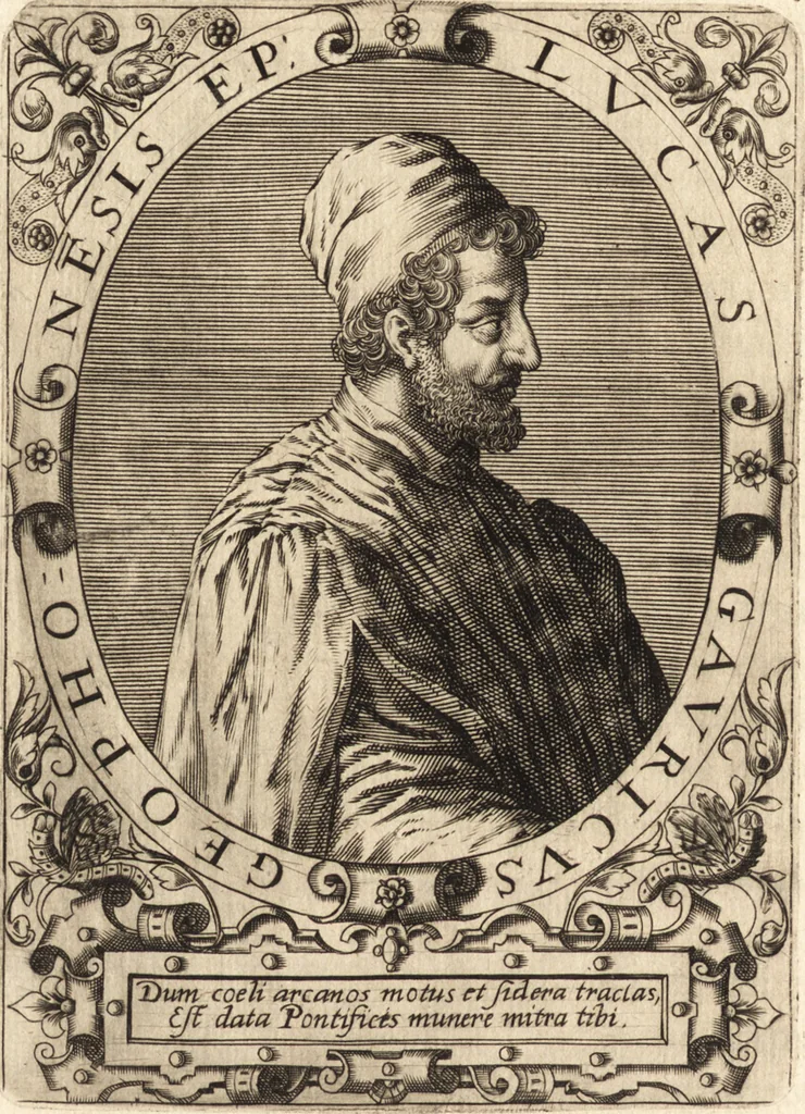 An illustration from Icones qvinqvaginta virorvm illustrium, doctrina & eruditione praestantium, 1597, leaf 257