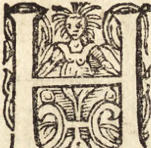 An illustration from Icones qvinqvaginta virorvm illustrium, doctrina & eruditione praestantium, 1597, leaf 306