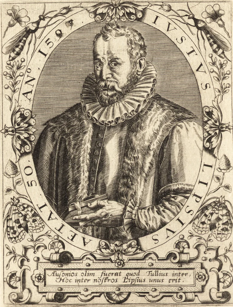 An illustration from Icones qvinqvaginta virorvm illustrium, doctrina & eruditione praestantium, 1597, leaf 329