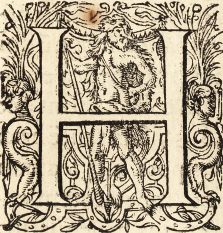 An illustration from Icones qvinqvaginta virorvm illustrium, doctrina & eruditione praestantium, 1597, leaf 334