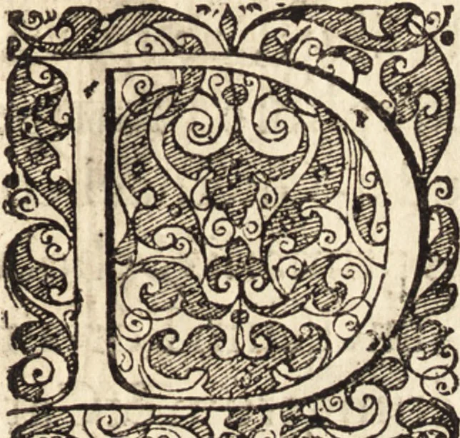 An illustration from Icones qvinqvaginta virorvm illustrium, doctrina & eruditione praestantium, 1597, leaf 342