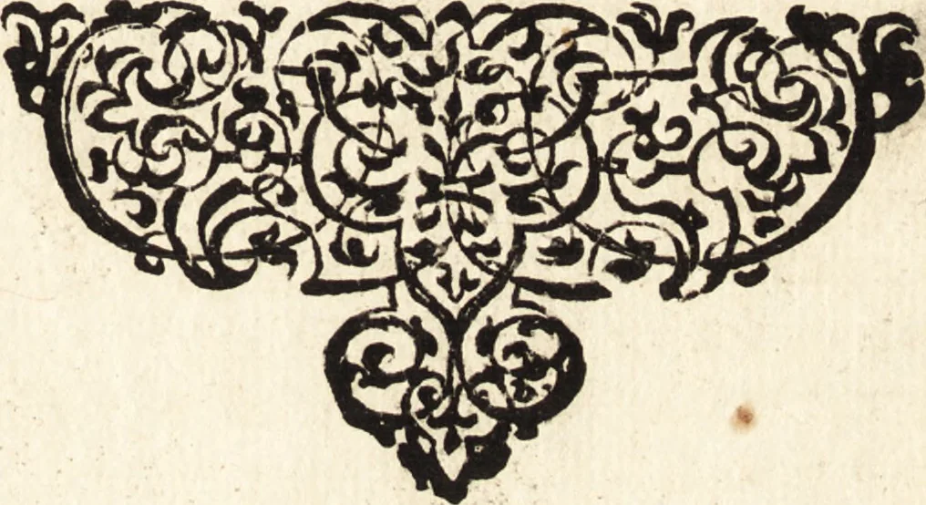 An illustration from Icones qvinqvaginta virorvm illustrium, doctrina & eruditione praestantium, 1597, leaf 426