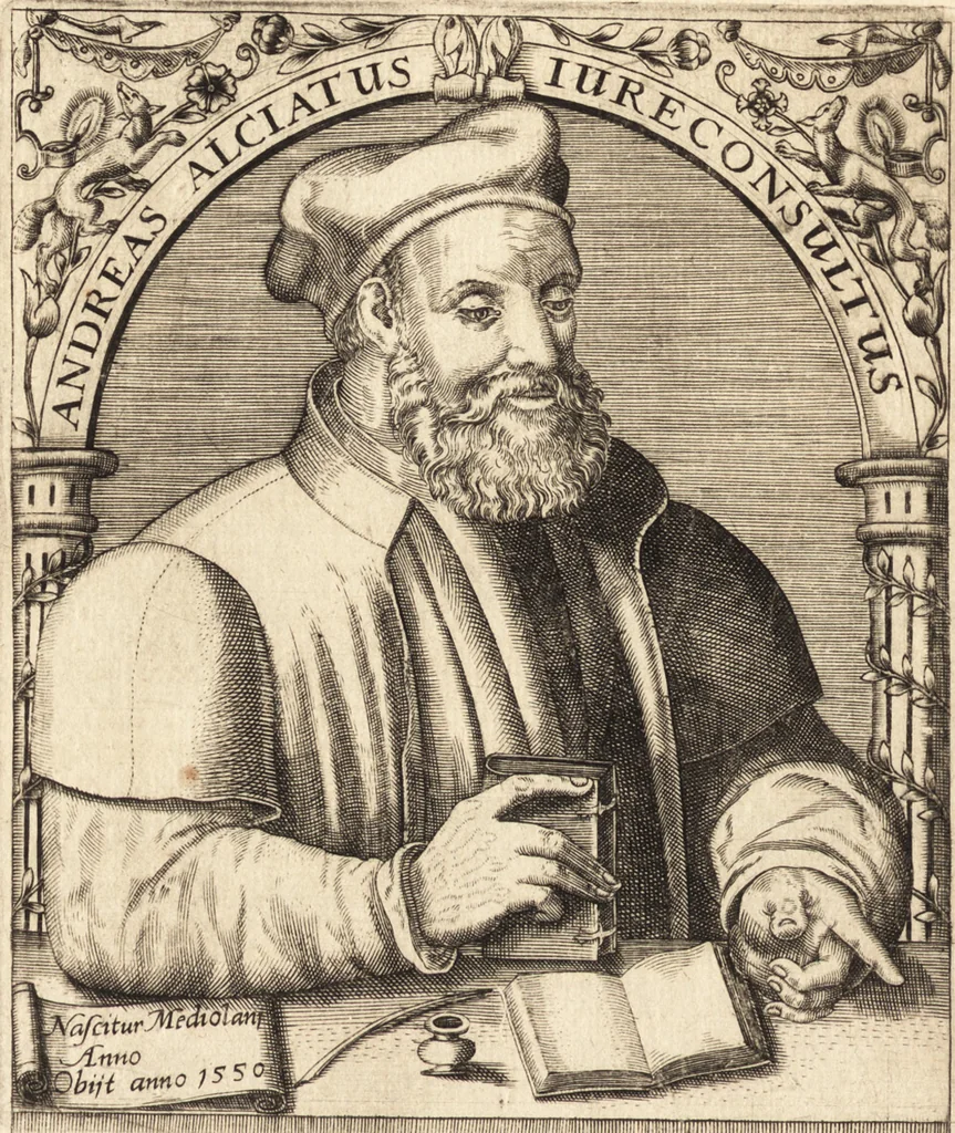 An illustration from Icones qvinqvaginta virorvm illustrium, doctrina & eruditione praestantium, 1597, leaf 435