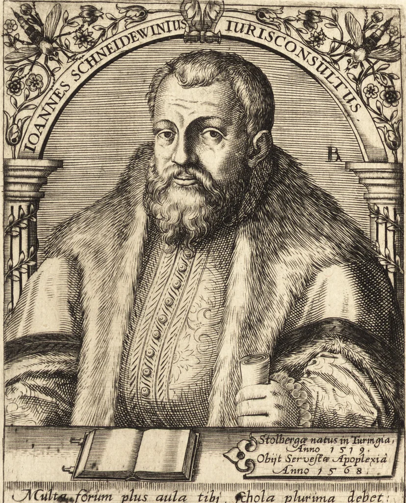 An illustration from Icones qvinqvaginta virorvm illustrium, doctrina & eruditione praestantium, 1597, leaf 451
