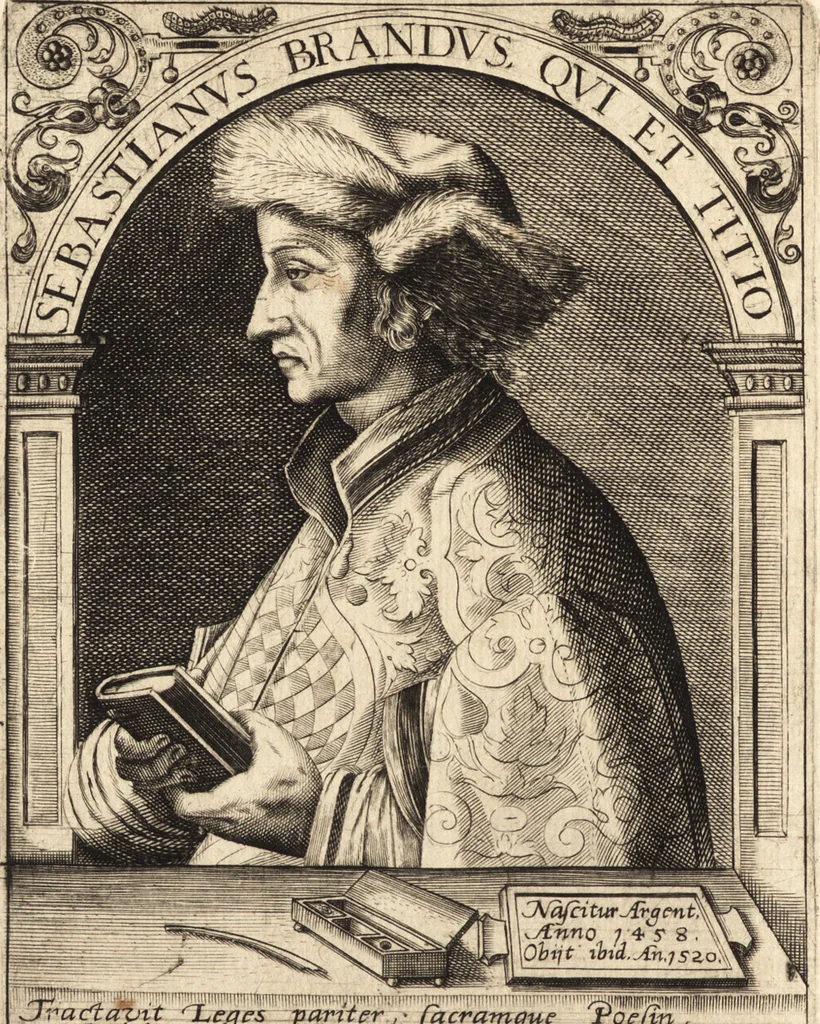 An illustration from Icones qvinqvaginta virorvm illustrium, doctrina & eruditione praestantium, 1597, leaf 475