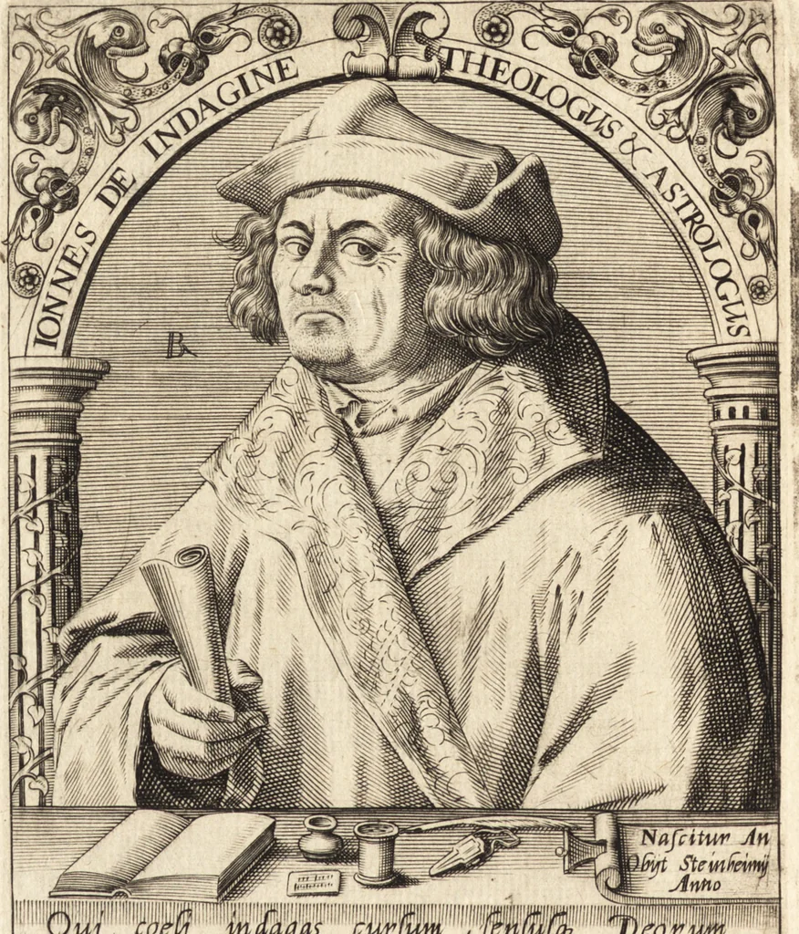 An illustration from Icones qvinqvaginta virorvm illustrium, doctrina & eruditione praestantium, 1597, leaf 503