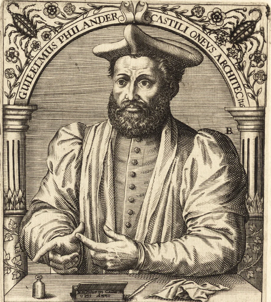 An illustration from Icones qvinqvaginta virorvm illustrium, doctrina & eruditione praestantium, 1597, leaf 515