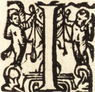 An illustration from Icones qvinqvaginta virorvm illustrium, doctrina & eruditione praestantium, 1597, leaf 520