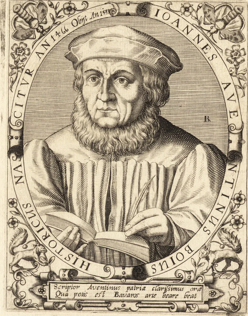 An illustration from Icones qvinqvaginta virorvm illustrium, doctrina & eruditione praestantium, 1597, leaf 523