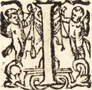An illustration from Icones qvinqvaginta virorvm illustrium, doctrina & eruditione praestantium, 1597, leaf 524