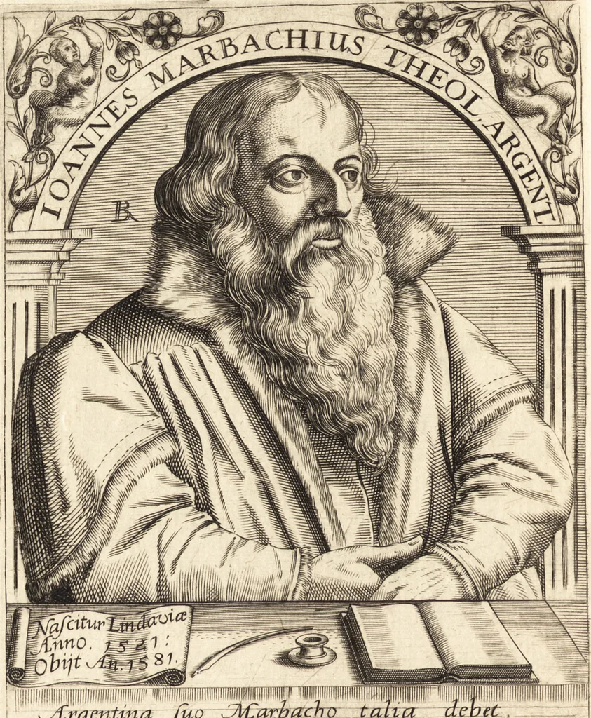 An illustration from Icones qvinqvaginta virorvm illustrium, doctrina & eruditione praestantium, 1597, leaf 533