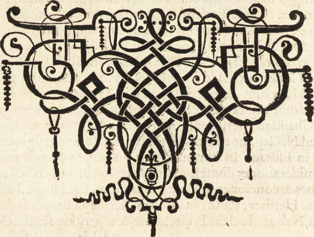 An illustration from Icones qvinqvaginta virorvm illustrium, doctrina & eruditione praestantium, 1597, leaf 569