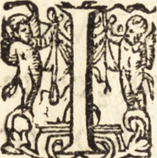 An illustration from Icones qvinqvaginta virorvm illustrium, doctrina & eruditione praestantium, 1597, leaf 576