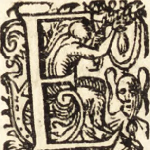 An illustration from Icones qvinqvaginta virorvm illustrium, doctrina & eruditione praestantium, 1597, leaf 584