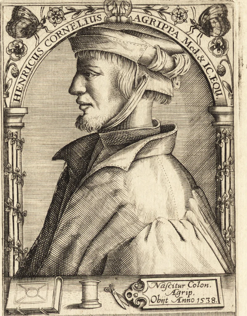 An illustration from Icones qvinqvaginta virorvm illustrium, doctrina & eruditione praestantium, 1597, leaf 597